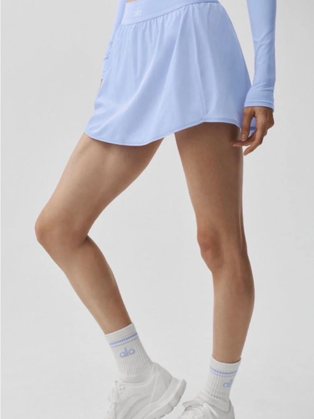 Alo Light Blue Athletic Skort